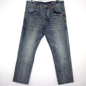 Purple Brand Mens 32 x 26 P005 Straight Slim Jeans H742